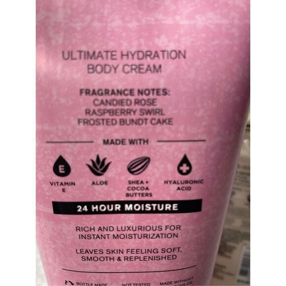 Bath and Body Works SWEET PETAL POUND CAKE 4PC Set - Picture 4 of 6